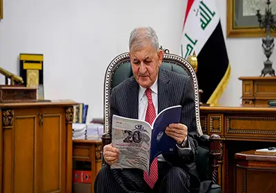 فخامة رئيس الجمهورية يهنئ مجلة حوار الفكر بمناسبة مرور 20 عاماً على إصدارها